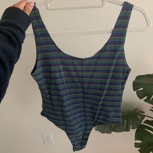 striped bodysuit 😍